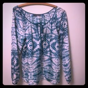 Velvet by Graham & Spencer Silk Boho Blouse